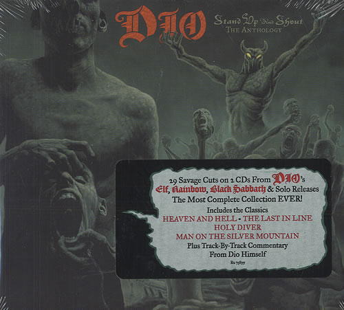 2CD！DIO/STAND UP AND SHOUT-THE ANTHOLOGY Dio Stand Up And Shout The Anthology 12x12 Album Cover